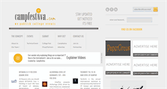 Desktop Screenshot of campfestiva.com